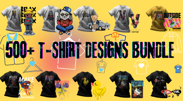 Unleash Your Creativity & Boost Sales: A Deep Dive into the Pro T-Shirt Design Master Bundle